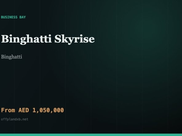 Binghatti Skyrise — Binghatti, Business Bay