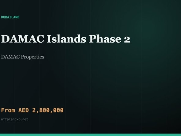 DAMAC Islands Phase 2 — DAMAC Properties, Dubailand