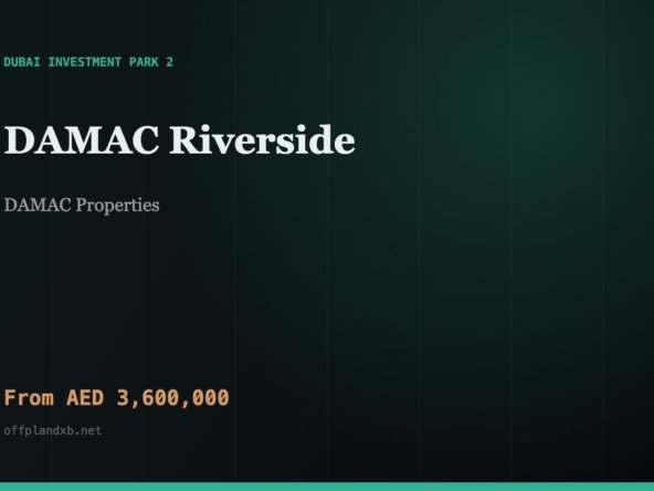 DAMAC Riverside — DAMAC Properties, Dubai Investment Park 2